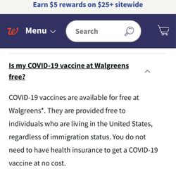 Walgreens - Walgreens policy