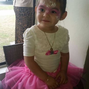 All That Glitters Paint - Niece looking super cute - Face Painting Near Me