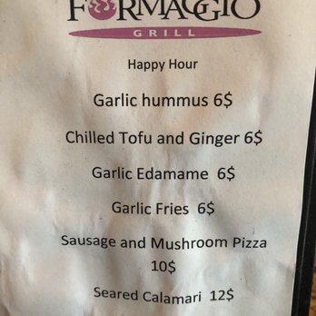 Formaggio Grill - Happy hour menu - Seafood Near Me - Kailua, Hawaii Formaggio Grill - Happy hour menu - Seafood Near Me - Kailua, Hawaii