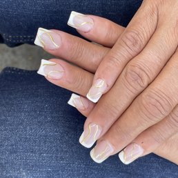 Short, gel x. Very cute simple and classy. Short, gel x. Very cute simple and classy.