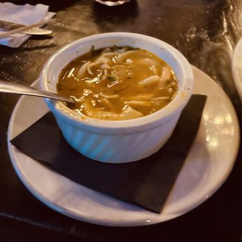 Main Street Pub - very, very small spicy chix noodle soup... - Burgers Near Me - Glen Ellyn, Illinois Main Street Pub - very, very small spicy chix noodle soup... - Burgers Near Me - Glen Ellyn, Illinois