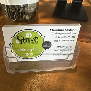 Strive Foods - Vegan Near Me - Atlanta, Georgia Strive Foods - Vegan Near Me - Atlanta, Georgia