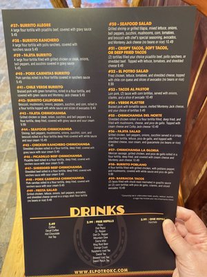 Menu photo 3 El Potro Lee's Summit, MO