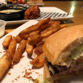 The Onion - Cougar Gold Burger, endless fries, stuffed tots with Cougar Gold cheese - New American Near Me - Spokane, Washington The Onion - Cougar Gold Burger, endless fries, stuffed tots with Cougar Gold cheese - New American Near Me - Spokane, Washington