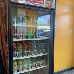 Various juices and non coffee drinks