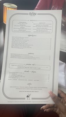 Menu photo 5 The View Restaurant & Lounge New York, NY Menu photo 5 The View Restaurant & Lounge New York, NY