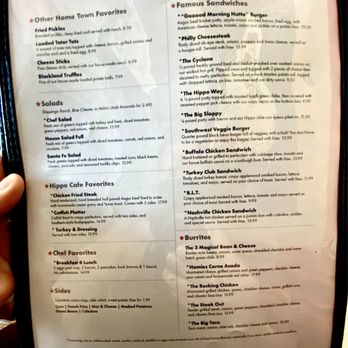Hippo Cafe - Menu - American Near Me - Hutto, Texas