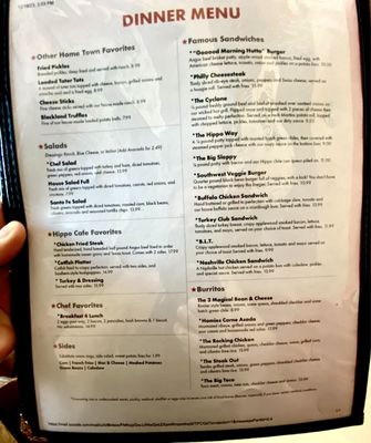 Menu photo 2 Hippo Cafe Hutto, TX