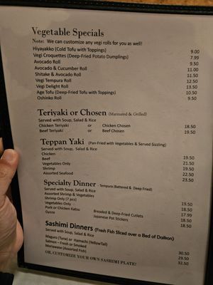 Menu photo 8 Sushi Zono Campbell, CA