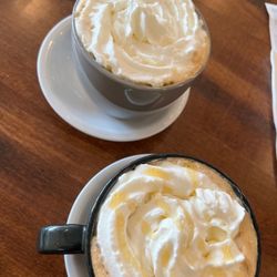 Meeple's Brew - Honey lavender latte and Nutella latte  both delicious!