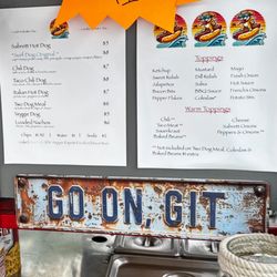 Surf Dogs - Menu