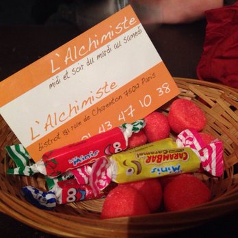 L'Alchimiste - Addition-bonbons ! - French Near Me - Paris, 75