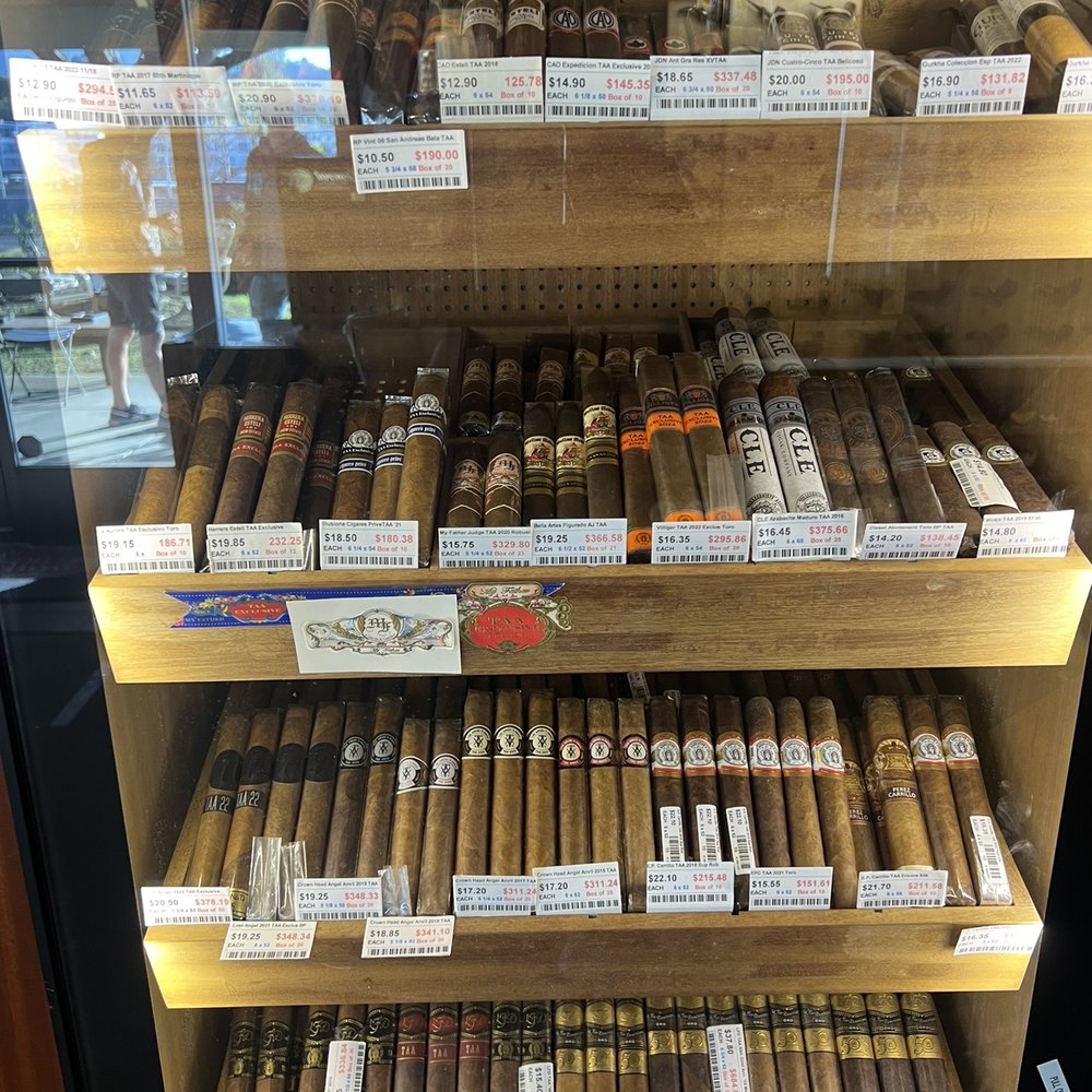 Telford's Pipe and Cigar - shelves of cigars - Tobacco Shops Near Me - Mill Valley, California Telford's Pipe and Cigar - shelves of cigars - Tobacco Shops Near Me - Mill Valley, California
