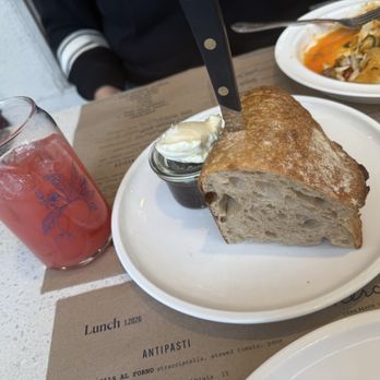 Nonna Mercato - Classic Country Bread with butter and jam - Bakeries Near Me - Long Beach, California