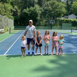 Crusher Tennis Academy - Great group of peewees at Round Bay courts