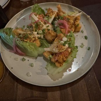 Sneaky Pickle - Bar Brine - Buffalo Tofu Wrap - New American Near Me - New Orleans, Louisiana