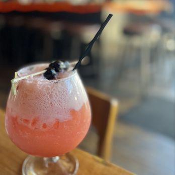 Ocho - Mocktail- Strawberry, Pineapple and little bit of coconut milk - Tapas Bars Near Me - Seattle, Washington