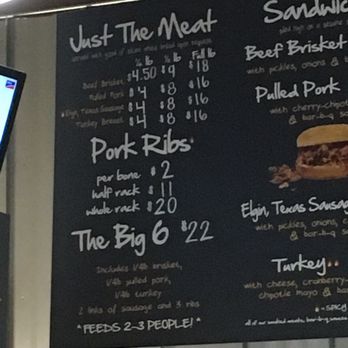 Serious Texas BAR-B-Q - Big 6 on menu - Barbeque Near Me - Durango, Colorado Serious Texas BAR-B-Q - Big 6 on menu - Barbeque Near Me - Durango, Colorado