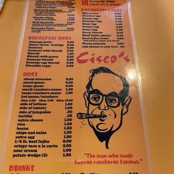 Cisco's Restaurant Bakery & Bar - Breakfast & Brunch Near Me - Austin, Texas