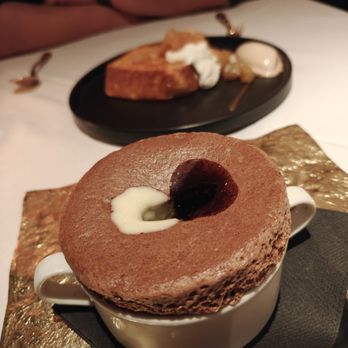 Gary Danko - Chocolate Souffle & French Toast - New American Near Me - San Francisco, California