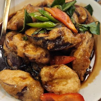 Sisters Thai - Crispy eggplant - Thai Near Me - Potomac, Maryland