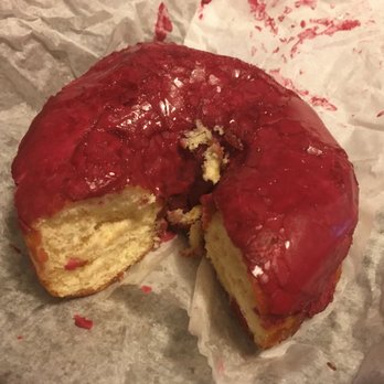 Dough - hibiscus donut - Desserts Near Me - New York, New York Dough - hibiscus donut - Desserts Near Me - New York, New York