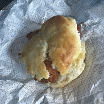 Chick-fil-A - Spicy Chicken Biscuit - Fast Food Near Me - Framingham, Massachusetts
