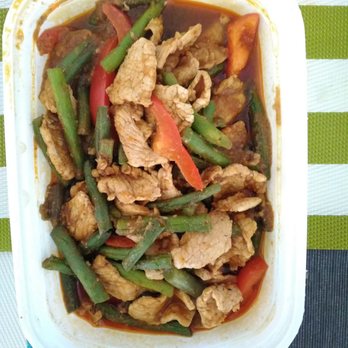 Thai Taste - Pork Pad prik king - Thai Near Me - Indianapolis, Indiana Thai Taste - Pork Pad prik king - Thai Near Me - Indianapolis, Indiana