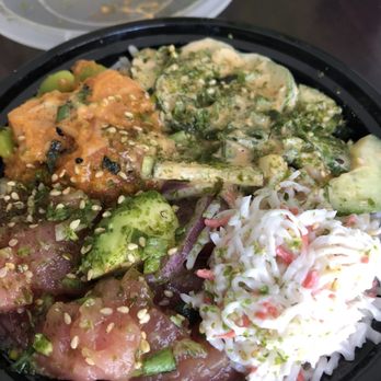AhiPoki - What under the poke bowl top - Seafood Near Me - San Diego, California