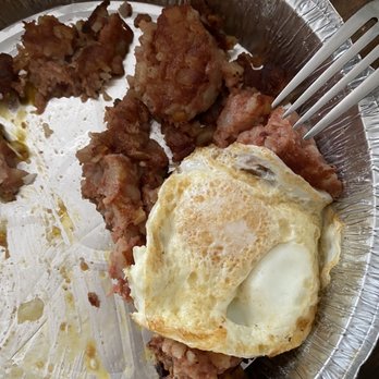 Family Tree - Corned beef and over medium egg - Greek Near Me - Buffalo, New York