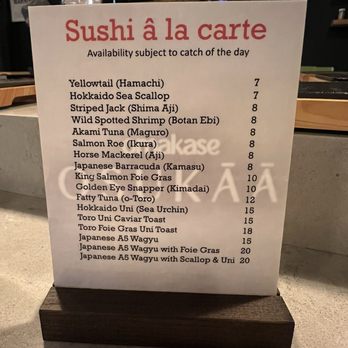Omakase OSUKAA LIC - Omakase menu 04/2025 - Japanese Near Me - Long Island City, New York