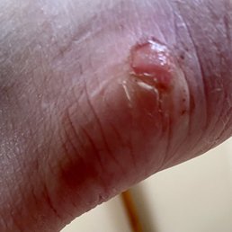 My heal after pedi!