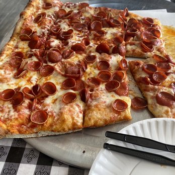 Pizza Barn - 24 in slice pepperoni - Pizza Near Me - Yonkers, New York Pizza Barn - 24 in slice pepperoni - Pizza Near Me - Yonkers, New York