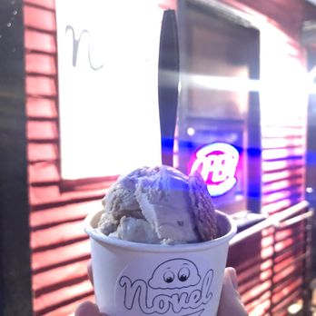 Novel Ice Cream - I love that the ice cream comes with a gluten-free biscotti! - Desserts Near Me - Phoenix, Arizona