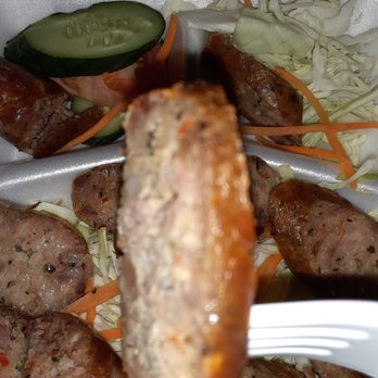 Thai Village - Sausage closeup - Thai Near Me - Waipahu, Hawaii Thai Village - Sausage closeup - Thai Near Me - Waipahu, Hawaii