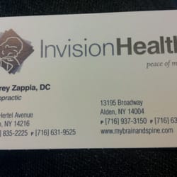 Advanced Care Chiropractor - Jeffrey Zappia, DC Chiropracter at 1641 Hertel Ave Brain and Spine Center