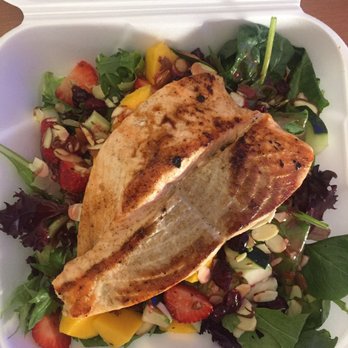 OMG Great Cuisine - Another yummy grilled Salmon salad. - Caterers Near Me - Los Angeles, California OMG Great Cuisine - Another yummy grilled Salmon salad. - Caterers Near Me - Los Angeles, California