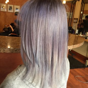 Eclipse Salon - From dark brown/ black- lavender color in 1 sitting. - Hair Salons Near Me - San Francisco, California Eclipse Salon - From dark brown/ black- lavender color in 1 sitting. - Hair Salons Near Me - San Francisco, California