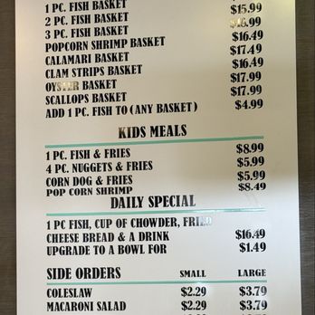 Portside Fish & Chips - Menu - Fish & Chips Near Me - Anderson, California