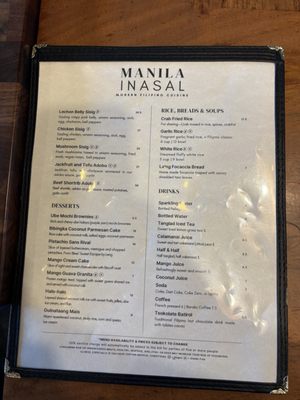Menu photo 5 Manila Inasal Los Angeles, CA