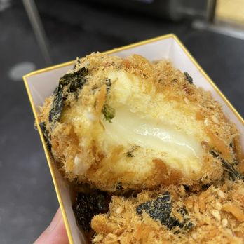 Bao’s Pastry - $5 Crispy Pork Floss Seaweed Cake. Is the filling mayo? - Desserts Near Me - Queens, New York