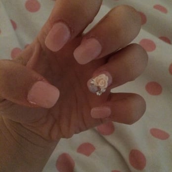 Ciel Nail Spa - Obsessed with my acrylics! The nail art is beyond cute! - Nail Salons Near Me - Northridge, California