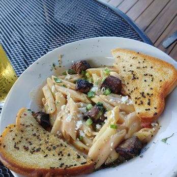 Black Dog Tavern - Honey Fire Steak Pasta - American Near Me - Bellville, Ohio