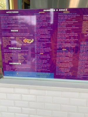 Menu photo 2 Achilito's Taqueria Boston, MA