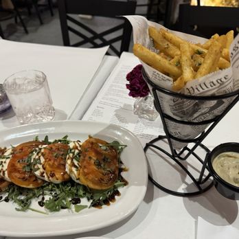 WC kitchen & bar - Caprese with Truffle Fries - American Near Me - Walnut Creek, California WC kitchen & bar - Caprese with Truffle Fries - American Near Me - Walnut Creek, California