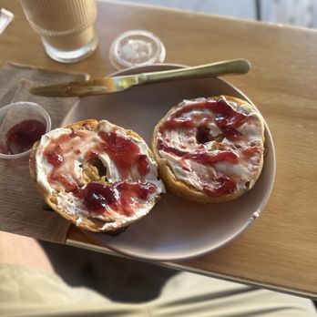 Joehns - Jalapeño cheddar bagel - Coffee & Tea Near Me - San Diego, California Joehns - Jalapeño cheddar bagel - Coffee & Tea Near Me - San Diego, California