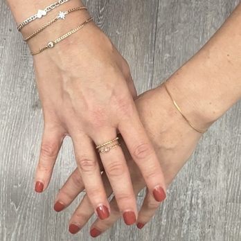 Sealed With A Spark - 4 permanent bracelets and 2 rings (one ring I added a charm) - Jewelry Near Me - San Francisco, California Sealed With A Spark - 4 permanent bracelets and 2 rings (one ring I added a charm) - Jewelry Near Me - San Francisco, California