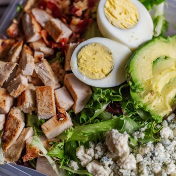 The Kitchen On River Road - Cobb Salad: SO GOOD! - Coffee & Tea Near Me - Manchester, New Hampshire The Kitchen On River Road - Cobb Salad: SO GOOD! - Coffee & Tea Near Me - Manchester, New Hampshire