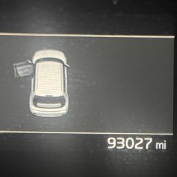 Car odometer after most recent oil change showing there to be 4,975 miles driven between oil changes. Car odometer after most recent oil change showing there to be 4,975 miles driven between oil changes.
