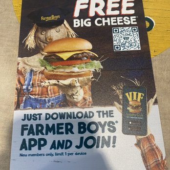 Farmer Boys - Table topper - Breakfast & Brunch Near Me - Las Vegas, Nevada